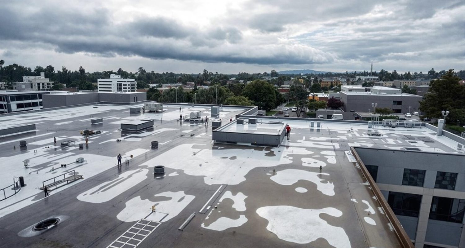 preventing flat roof ponding